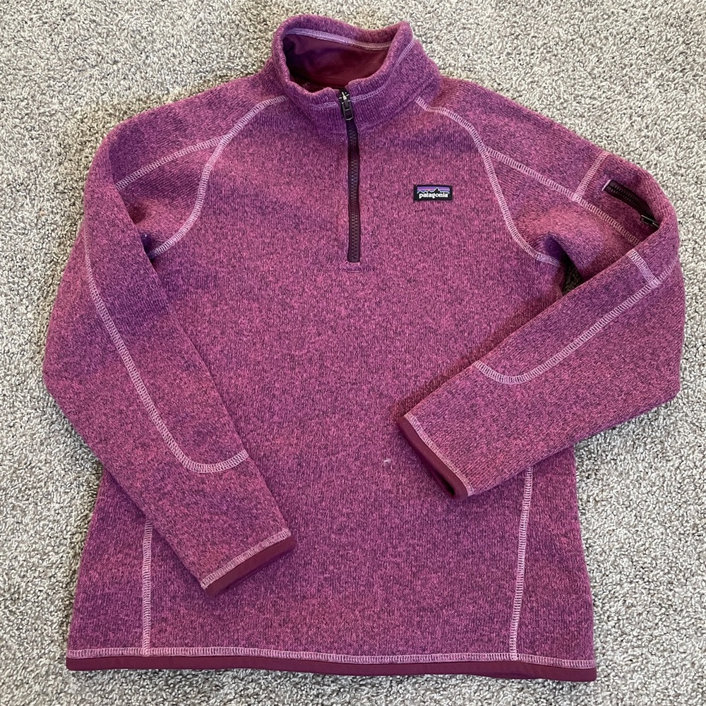 Patagonia better sweater 1/4 zip